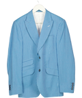 Koy Clothing Blue Tailored Striped Blazer UK 38" CHEST