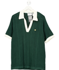 adidas Green Clot By Edison Chen Knit Polo Shirt UK M