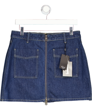 RAILS Blue Fallbrook Zip  Mini Skirt Deep Indigo W28