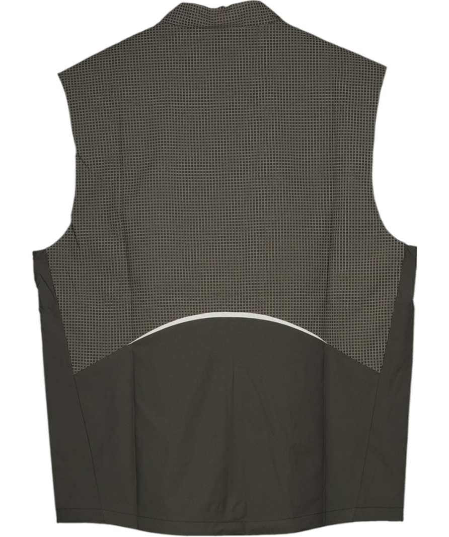 CASTORE Black Water Repellent Running Gilet UK L