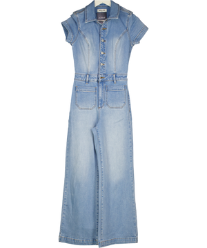 ROLLA'S Light Blue Denim Jumpsuit UK XS