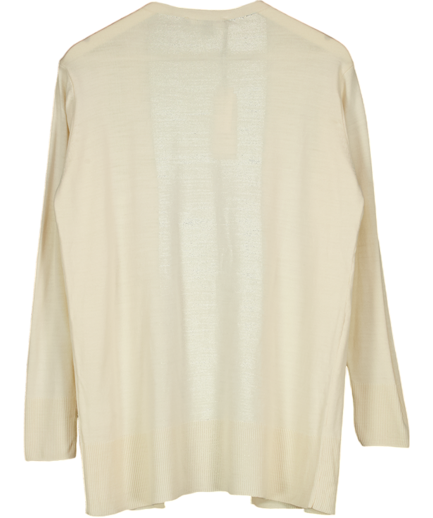 Urban Touch Cream Knitted Loungewear Cardigan UK S