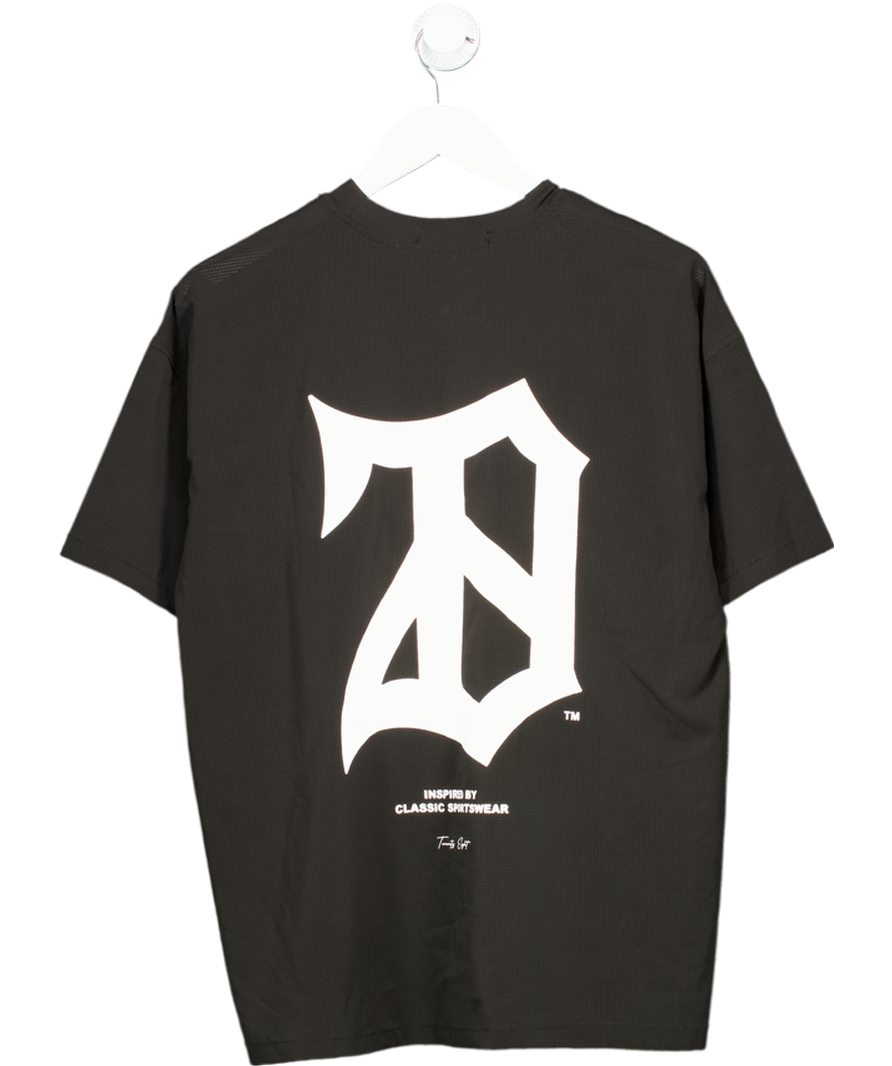 28 Black Mesh T-shirt UK S