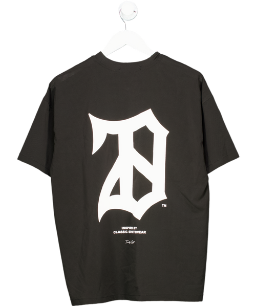 28 Black Mesh T-shirt UK S