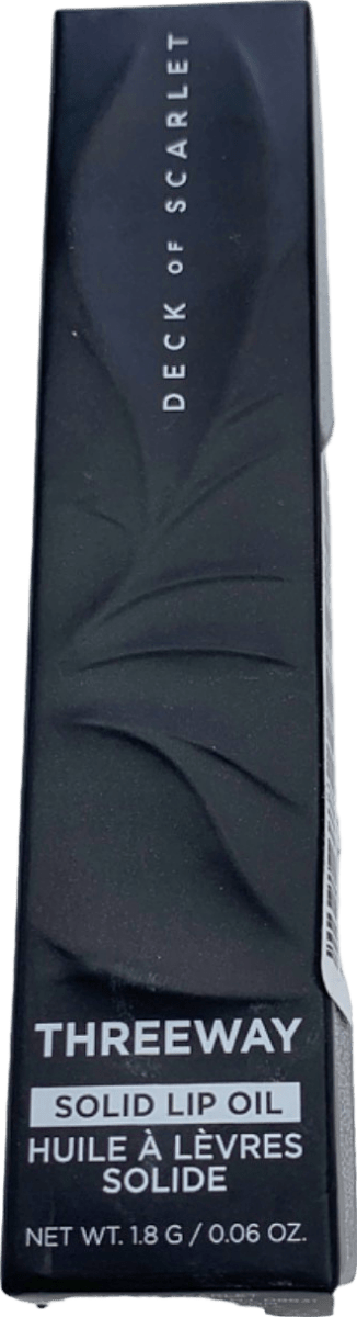 Deck of Scarlet Threeway Solid Lip Oil Natural Nectar 1.8g - Reliked