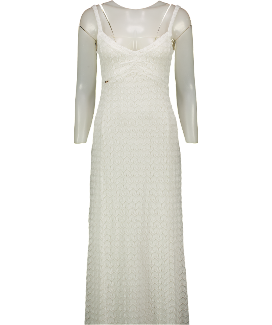 MELISSA ODABASH Mimosa White Dress UK S