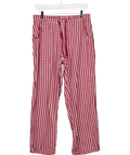 SEASALT CORNWALL Red Gingham Cropped Trousers UK 12