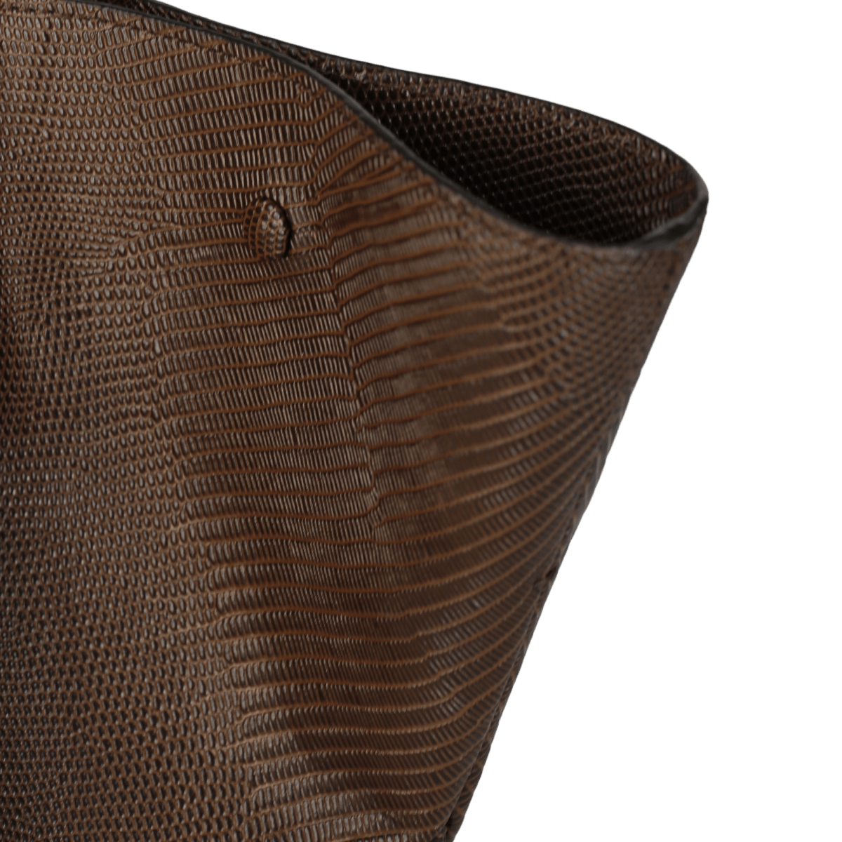 Demellier London Brown New York Midi Textured - leather Tote - Reliked