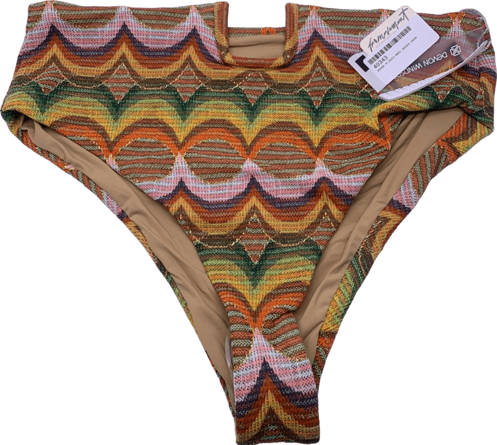Devon Windsor Multicolour The True Bikini Bottom XL - Reliked