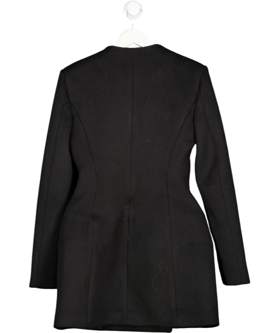 ZARA X Disney Harry Lambert Black Double-breasted Coat / Dress Uk S UK S