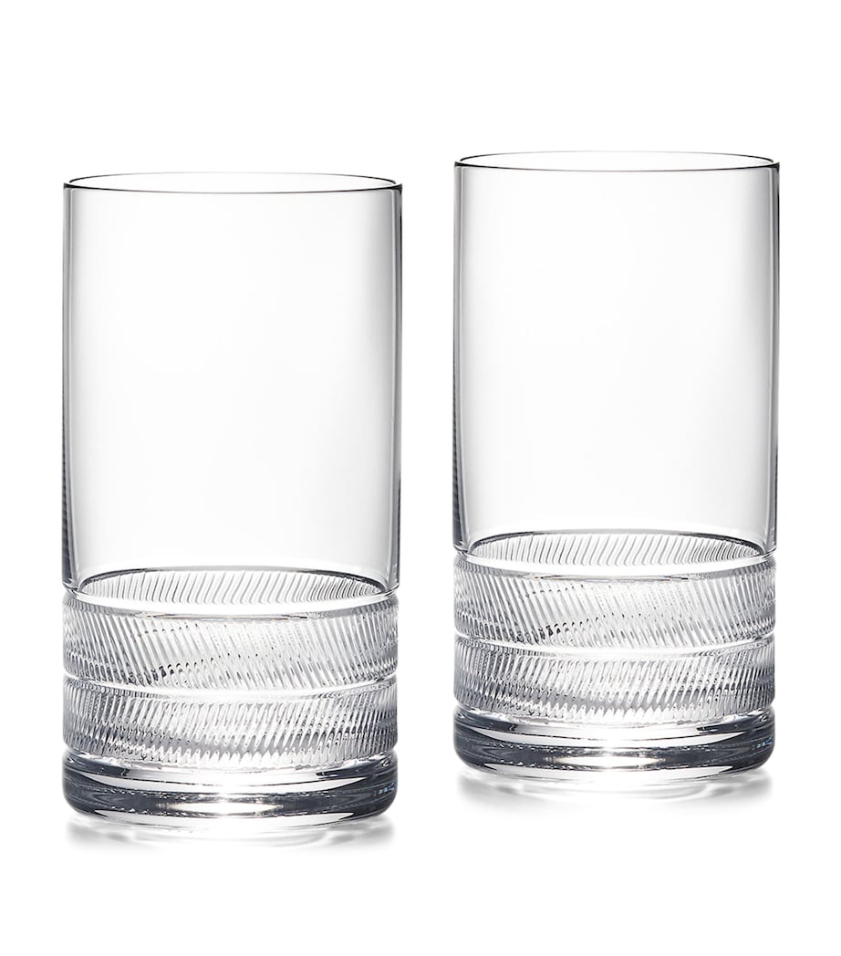 Ralph Lauren Crystal Remy-highball Glasses - Boxed Set of 2