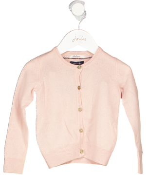 TOMMY HILFIGER Dusty Pink Cashmere Cardigan 12-18 Months