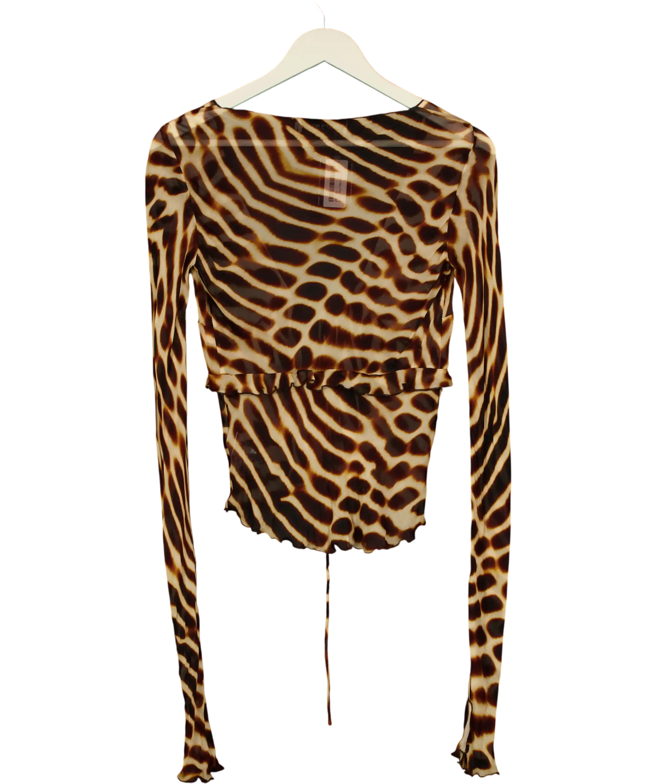 RAT & BOA Brown Reno Blouse UK XS