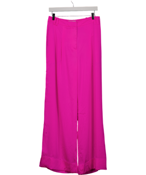 Serena Bute Shocking Pink Wide Leg Trousers UK 10