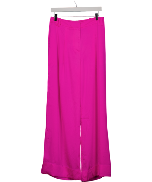 Serena Bute Shocking Pink Wide Leg Trousers UK 10