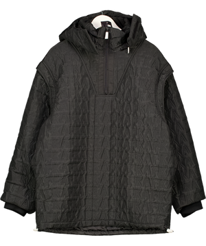 Formerly Known As Black The Logo Zip Padded Jacket UK M