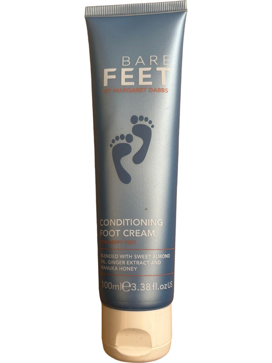 Bare Feet Conditioning Foot Cream with Sweet Almond Oil & Manuka Honey 100ml