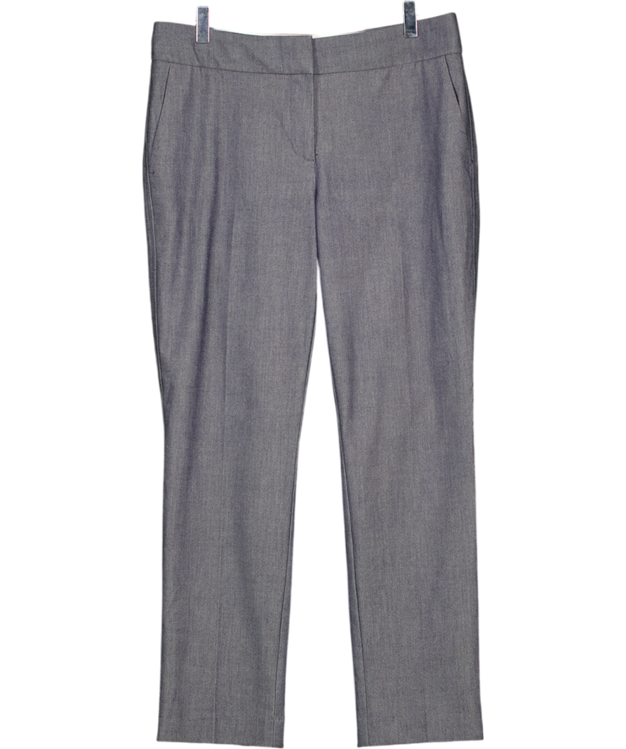 Loft Blue 06fe Marisa Slim Fit Tailored Trousers UK 10