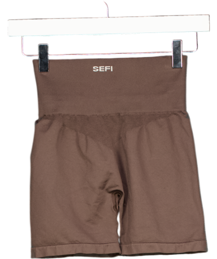 SEFI Brown Timeless 5 Inch Shorts UK XS