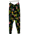 Yours Multicoloured Flower Printed Trousers UK 22