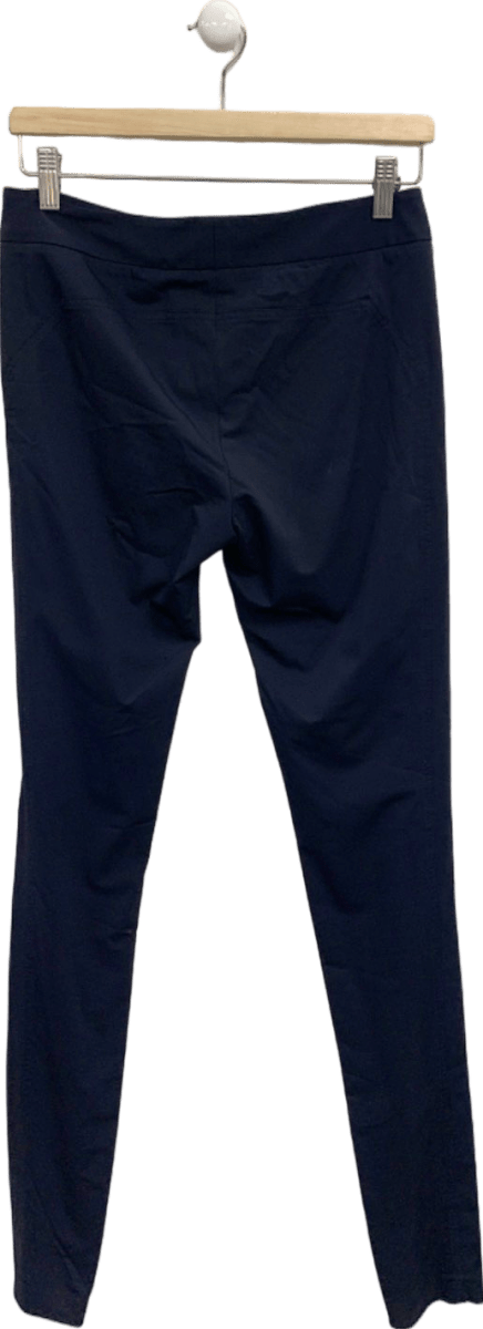 Diane Von Furstenberg Black Stretch Skinny Trousers UK 10 - Reliked