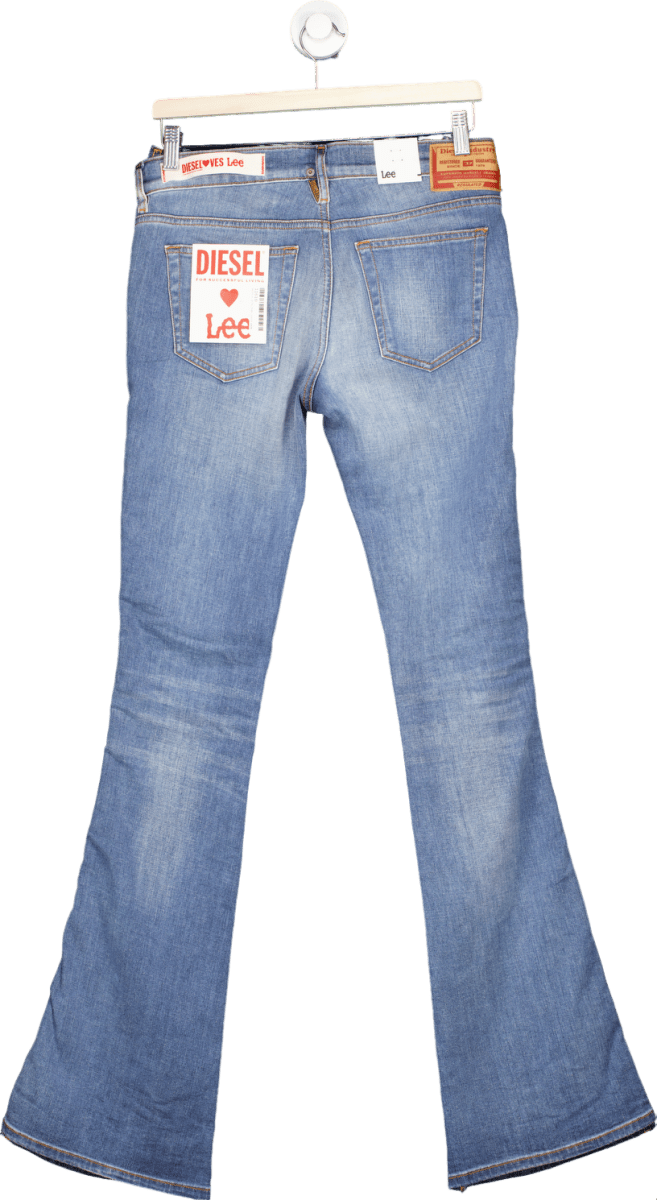 Diesel Medium Wash Bootcut Flare Jeans UK 10 - Reliked