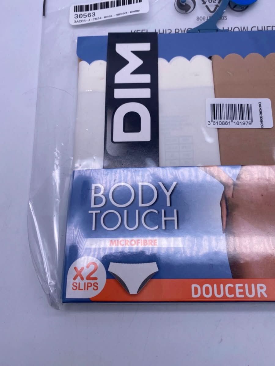 Dim Beige Body Touch Microfibre Hipster Briefs UK 6 - 8 - Reliked