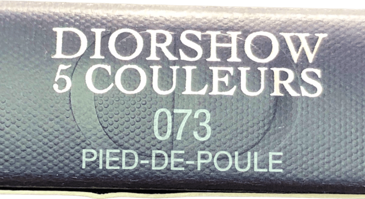 Dior Diorshow 5 Couleurs High - Colour Eyeshadow Wardrobe 073 Pied - De - Poule 7g - Reliked