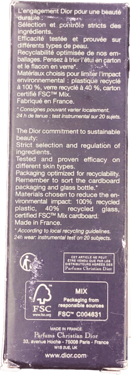 Dior Forever Skin Glow Warm Glow 30 ml - Reliked