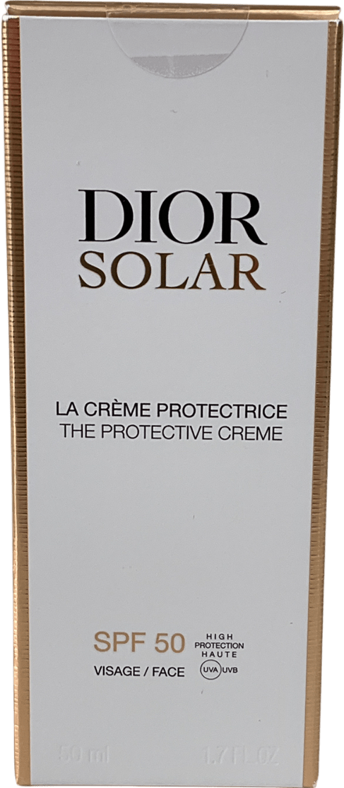 Dior Solar The Protective Face Creme Spf 50 50ml - Reliked