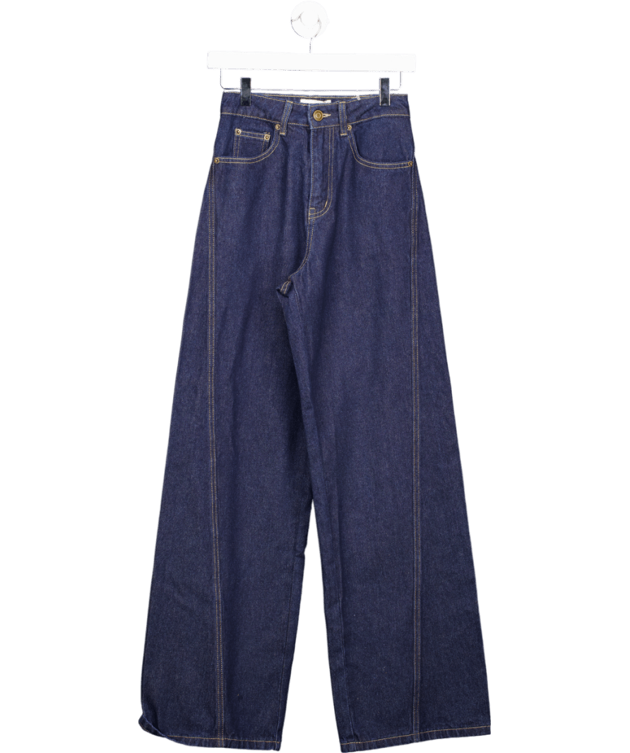 DISSH Blue Reagan Wide - leg Denim Jeans UK 6 - Reliked