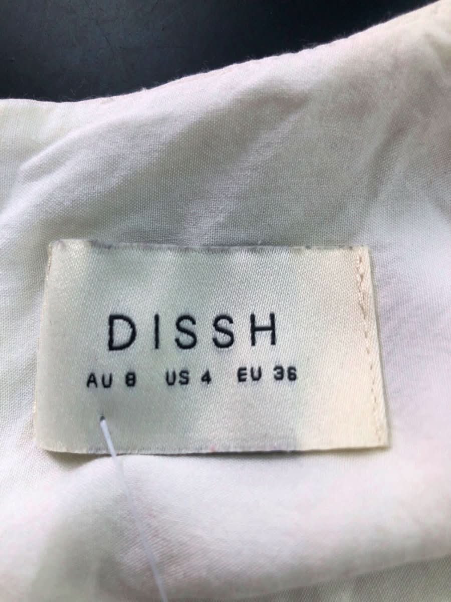 Dissh Cream Sleeveless Crop Top UK 8 - Reliked