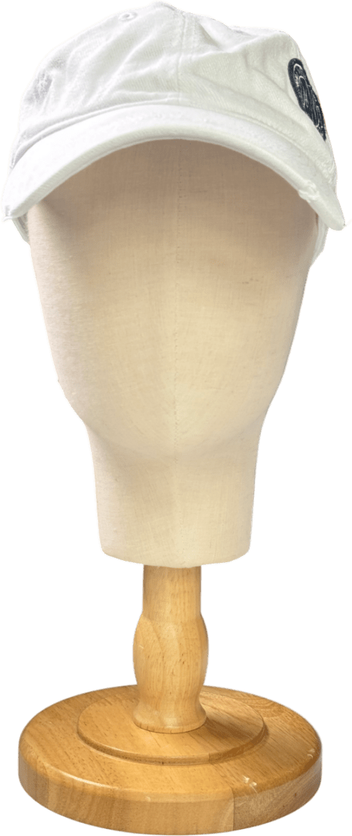 DKNY White Baseball Cap One Size - Reliked