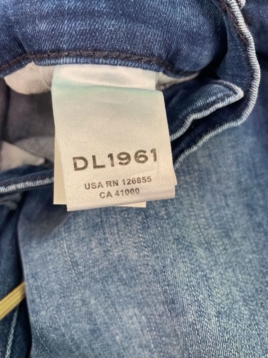 DL1961 Blue Florence Skinny Mid Rise Instasculpt Crop Jeans W29 - Reliked