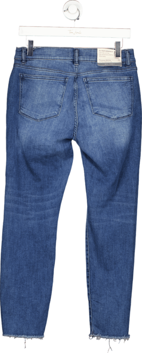 DL1961 Blue Florence Skinny Mid Rise Instasculpt Crop Jeans W29 - Reliked