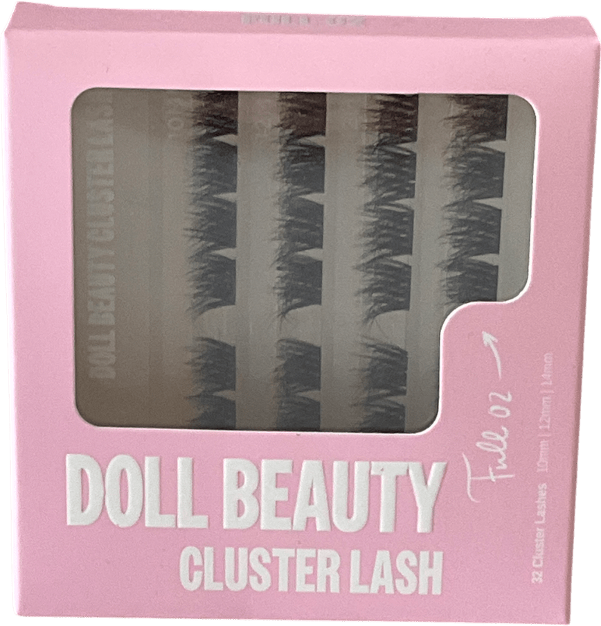 Doll Beauty Cluster Lashes Full 02 One size - Reliked