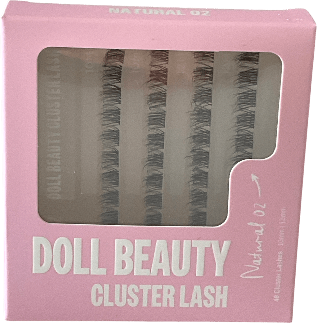 Doll Beauty Cluster Lashes Natural 02 One size - Reliked