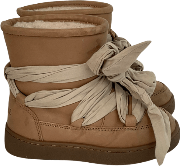 Donsje Brown Ganza Boots | Hazelnut Leather UK 8 EU 25 👼 - Reliked