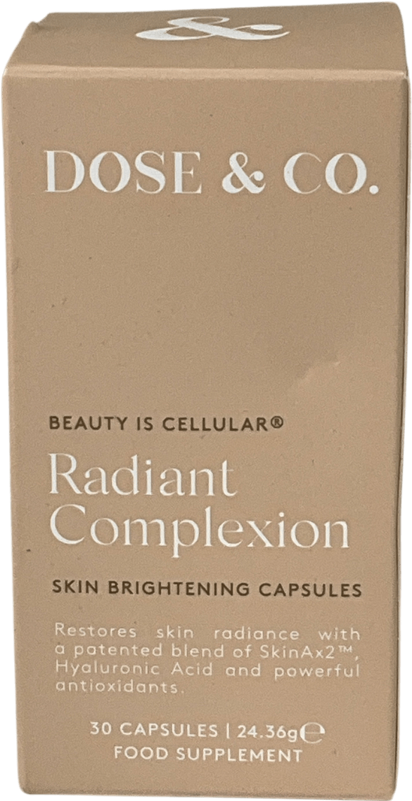 Dose & Co Radiant Complexion 30 Capsules 30 capsules - Reliked