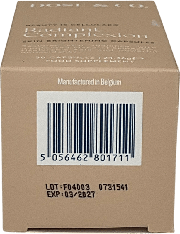 Dose & Co Radiant Complexion 30 Capsules 30 capsules - Reliked