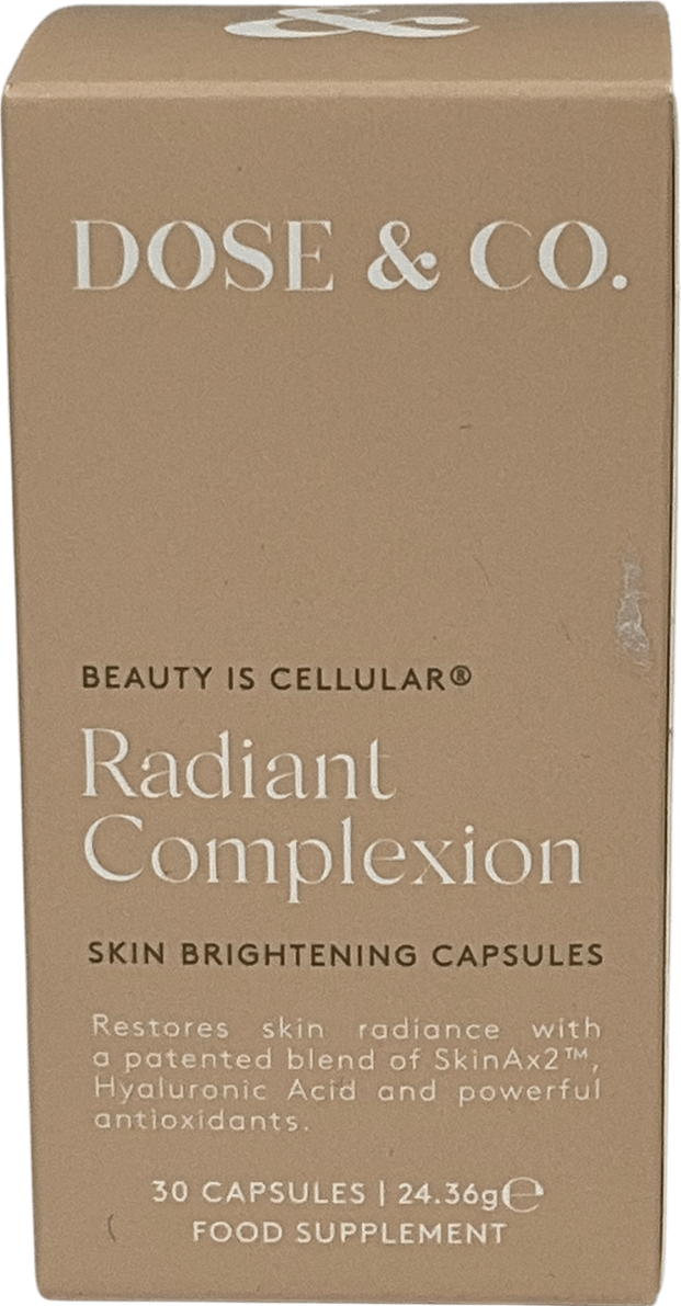 Dose & Co Radiant Complexion 30 Capsules 30 capsules - Reliked