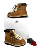 UGG X Sacai Chestnut Brown All Gender Ugg Sacai Hiker Boots UK 4 EU 37 👠