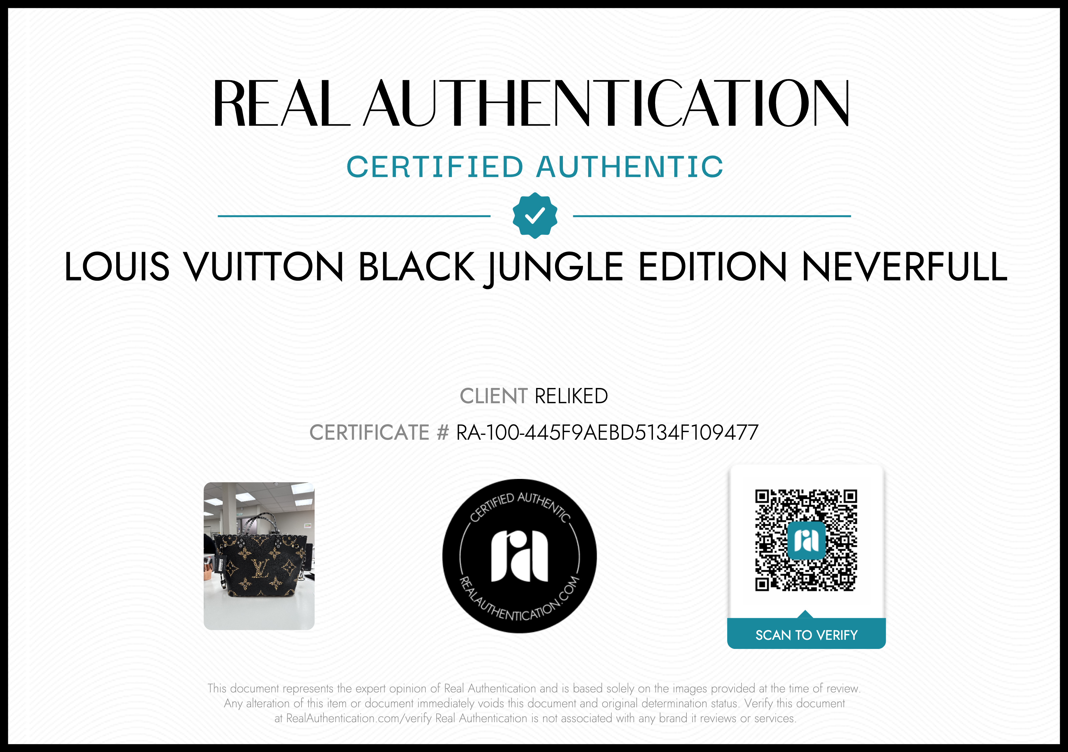 Louis Vuitton Ltd.Edition Jungle Neverfull MM Handbag