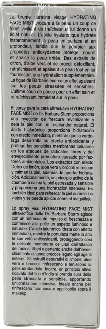 DR. Barbara Sturm Hyaluronic Face Mist 50ml - Reliked