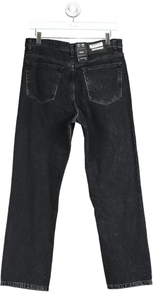 DR DENIM Black Dash Regular Straight Jeans W31 L30 - Reliked
