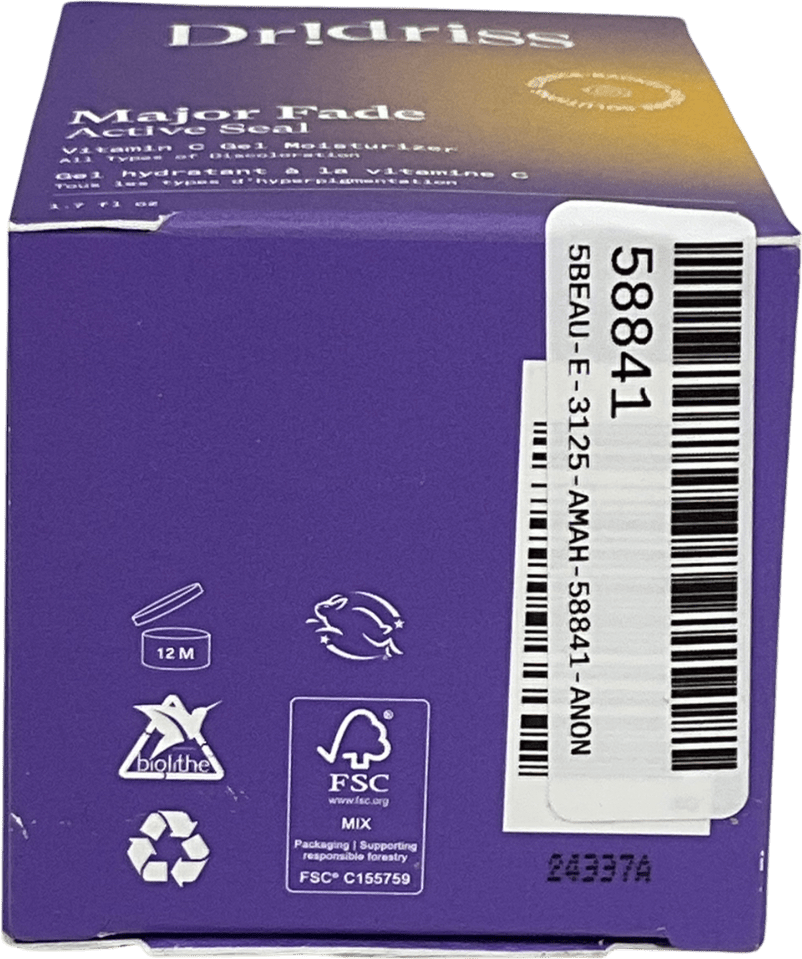 dr driss Major Fade Active Seal 1.7oz - Reliked