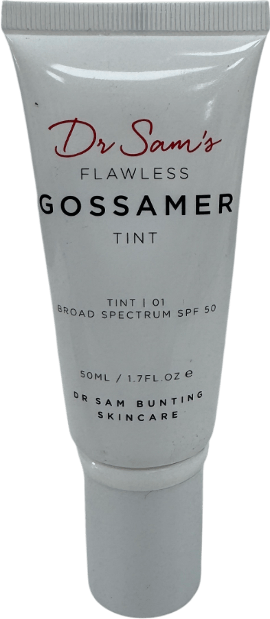 DR SAMS A Weightless All - mineral Broad - spectrum Spf 50 Skin Perfector. Zero White Cast, Just Nourishing, Glowy Protection Shade 01 50ML - Reliked