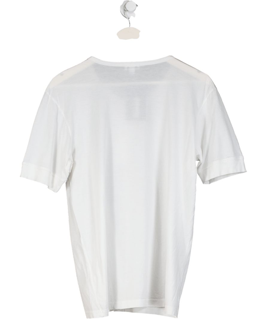 Drakes White Drake's Pocket T-shirt UK M - Reliked