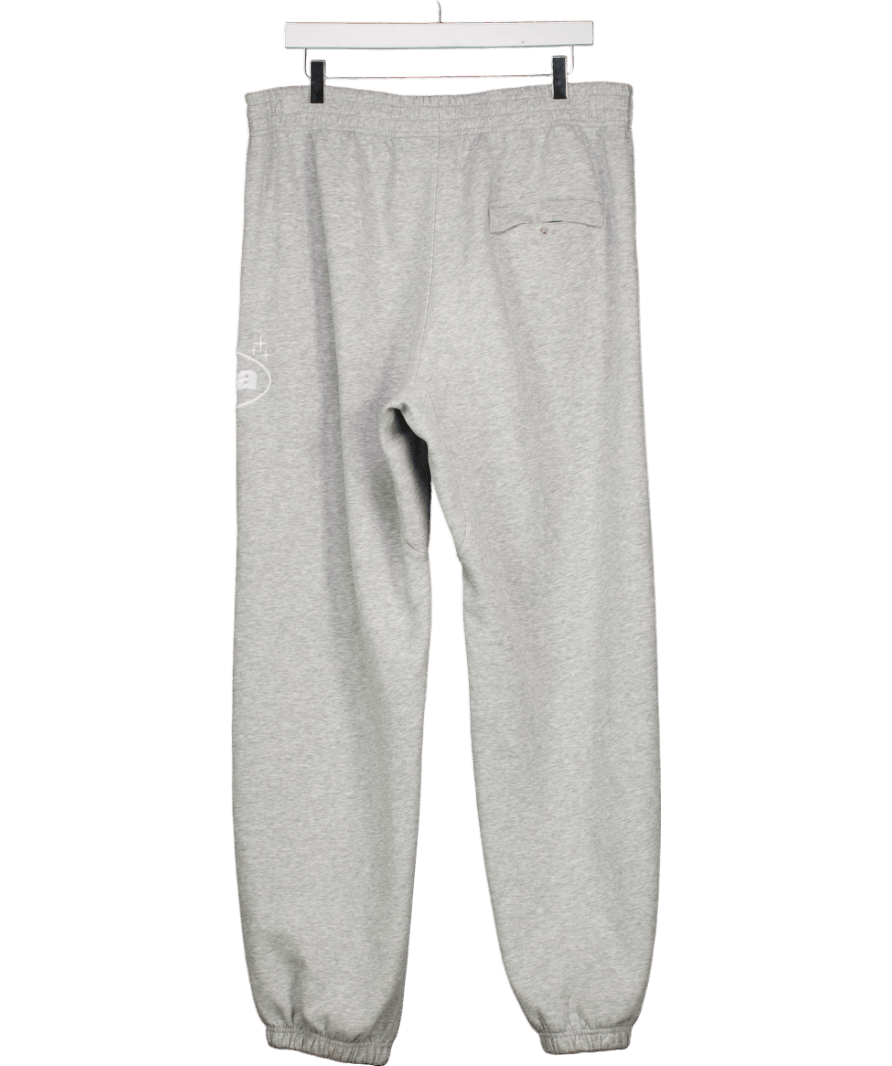 Drama Call Grey Embroidered Logo Joggers UK XL - Reliked