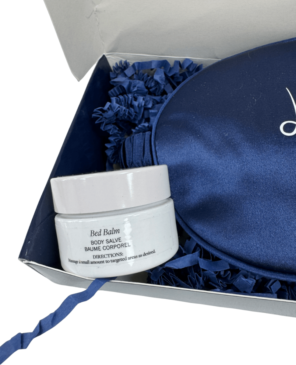 Dreem Distillery Silk Eye Mask, Night Drops 800mg, Body Balm 15ml Gift Set one - Reliked